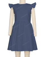 Frill Sleeve Dress