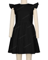 Frill Sleeve Dress