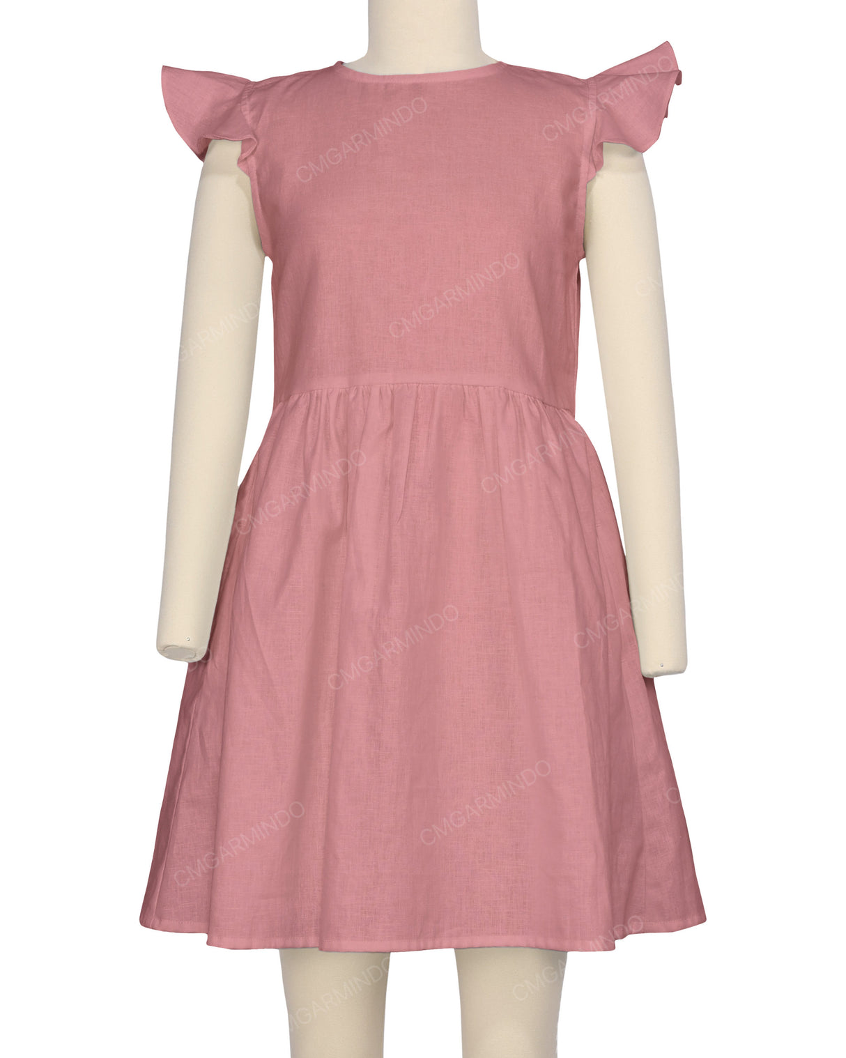 Frill Sleeve Dress