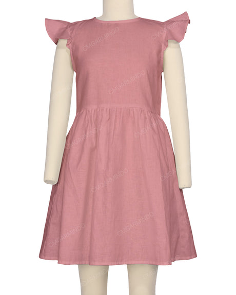 Frill Sleeve Dress