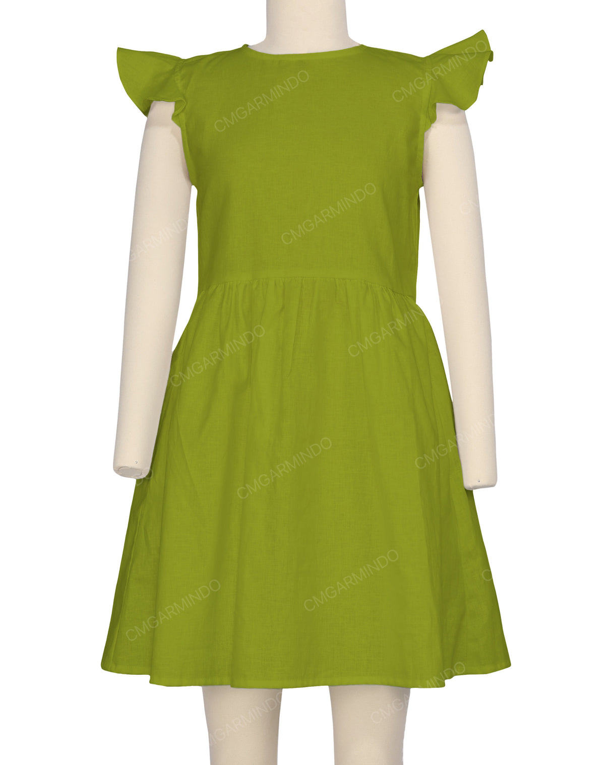 Frill Sleeve Dress