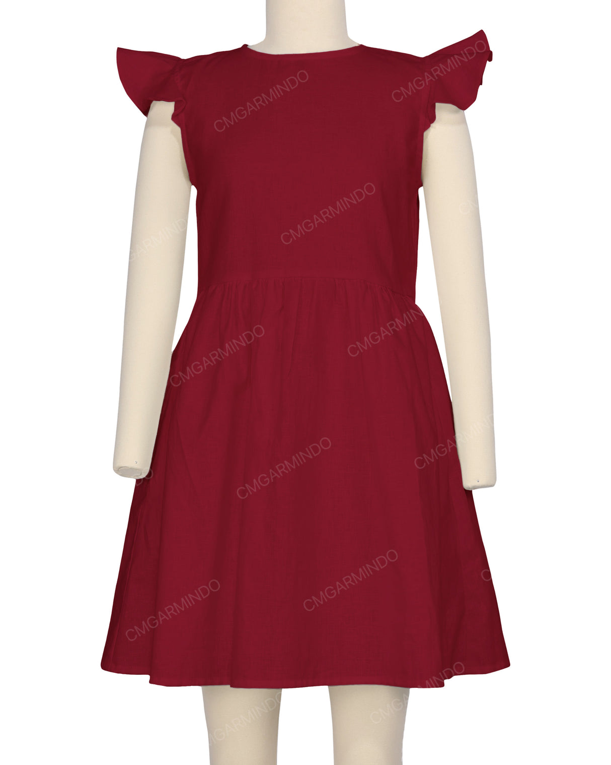 Frill Sleeve Dress