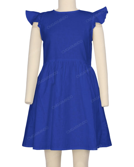 Frill Sleeve Dress