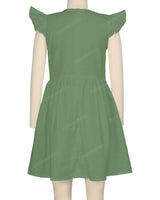 Frill Sleeve Dress