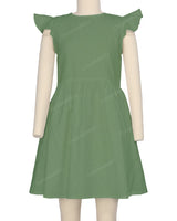 Frill Sleeve Dress