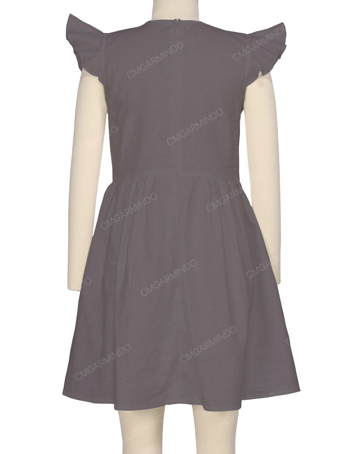 Frill Sleeve Dress