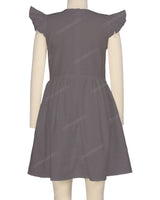 Frill Sleeve Dress