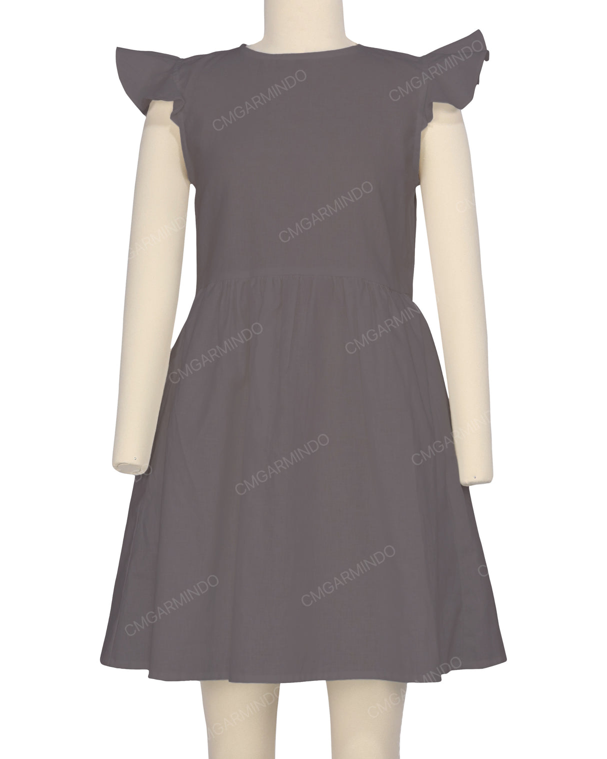 Frill Sleeve Dress