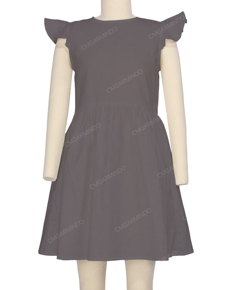 Frill Sleeve Dress