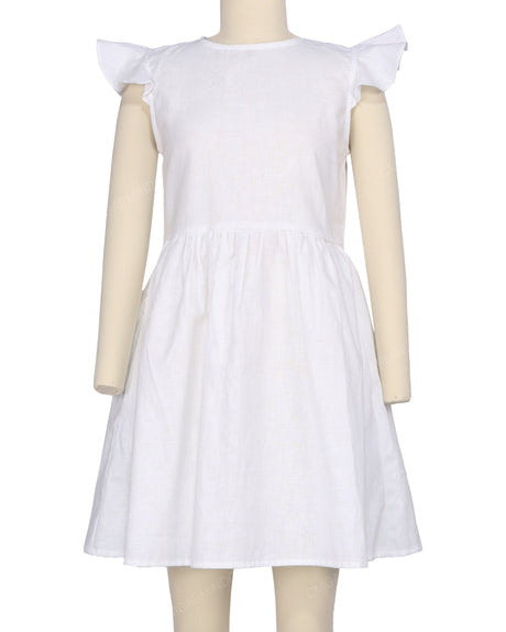 Frill Sleeve Dress
