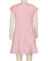 Cap Sleeve Ruffle Dress