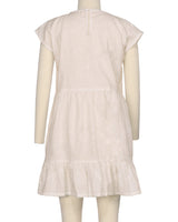 Cap Sleeve Ruffle Dress