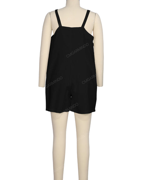 Tie Overall Romper