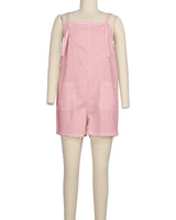 Tie Overall Romper
