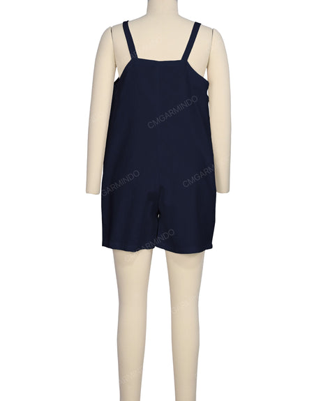 Tie Overall Romper