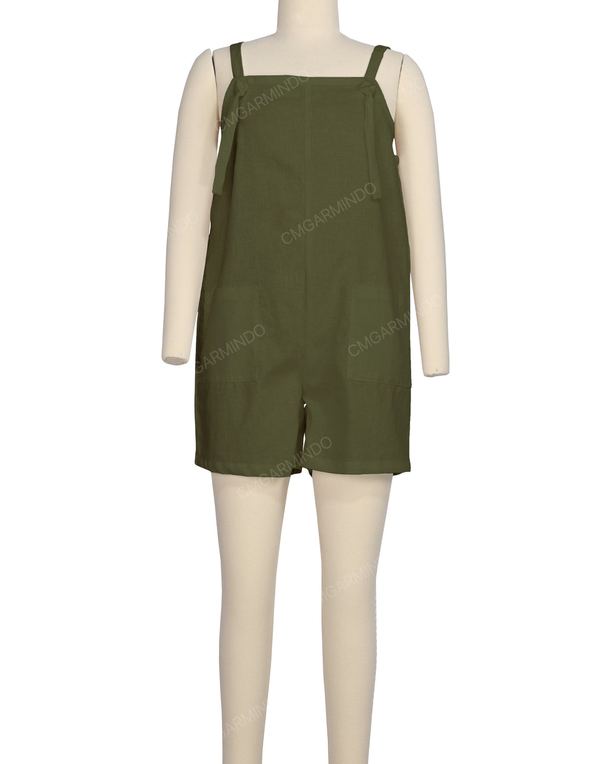 Tie Overall Romper