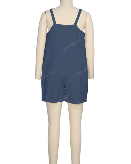 Tie Overall Romper