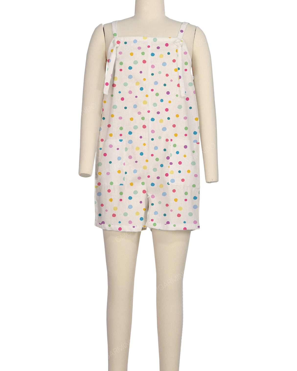 Tie Overall Romper