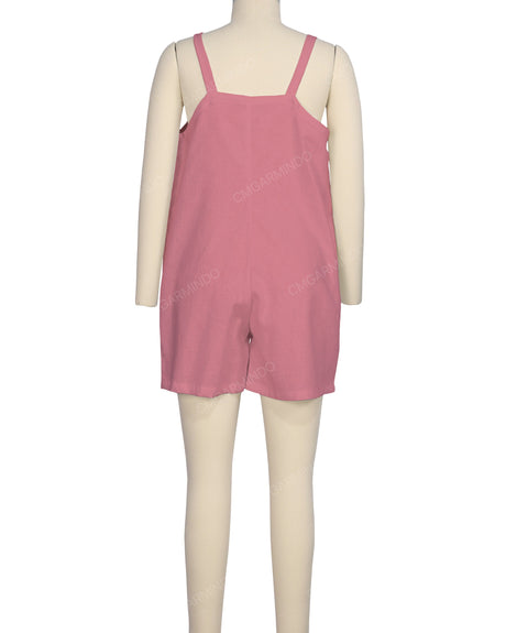 Tie Overall Romper