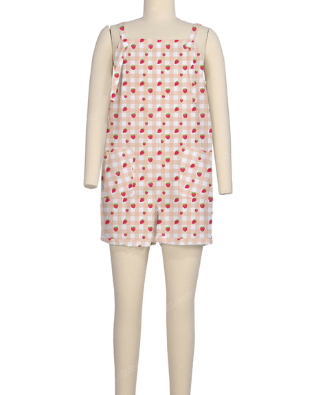 Tie Overall Romper