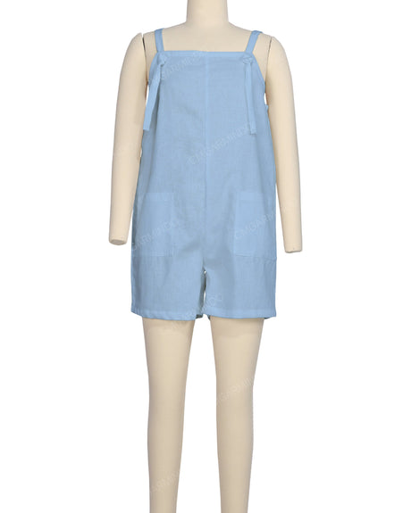 Tie Overall Romper