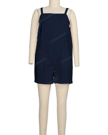 Tie Overall Romper