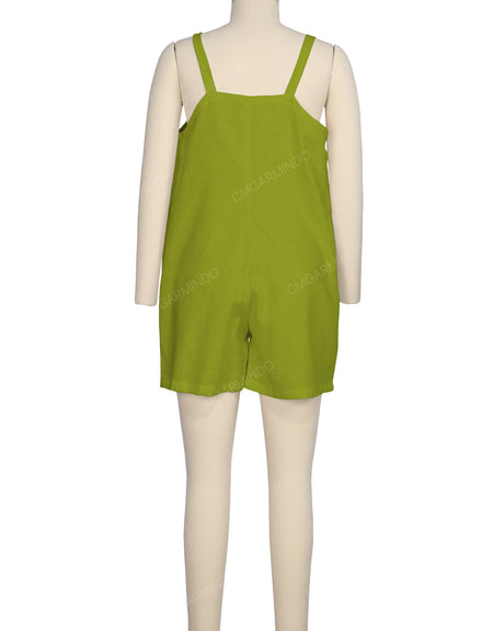 Tie Overall Romper