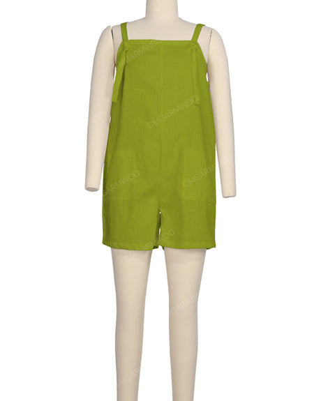 Tie Overall Romper