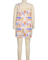 Tie Overall Romper