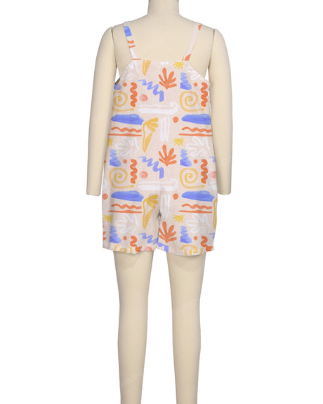 Tie Overall Romper