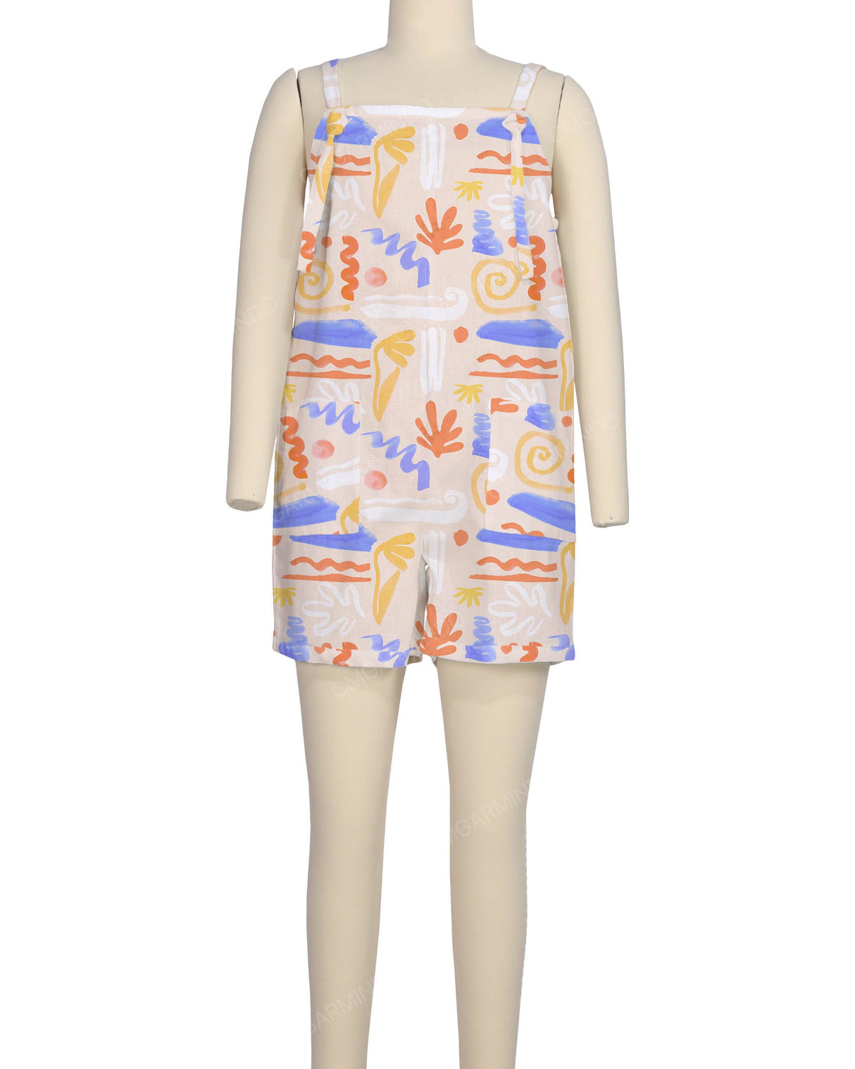 Tie Overall Romper