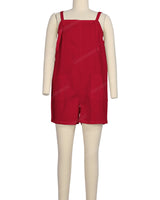 Tie Overall Romper