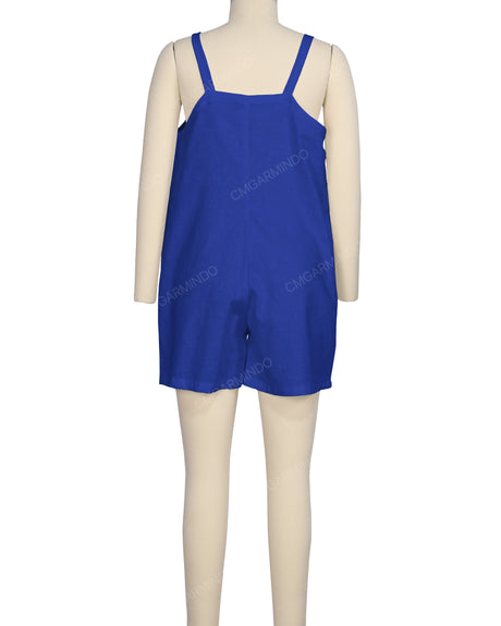 Tie Overall Romper