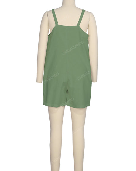 Tie Overall Romper
