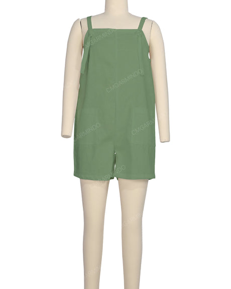 Tie Overall Romper