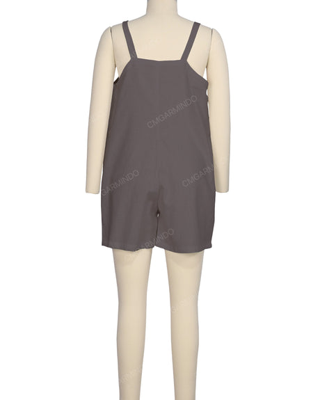 Tie Overall Romper