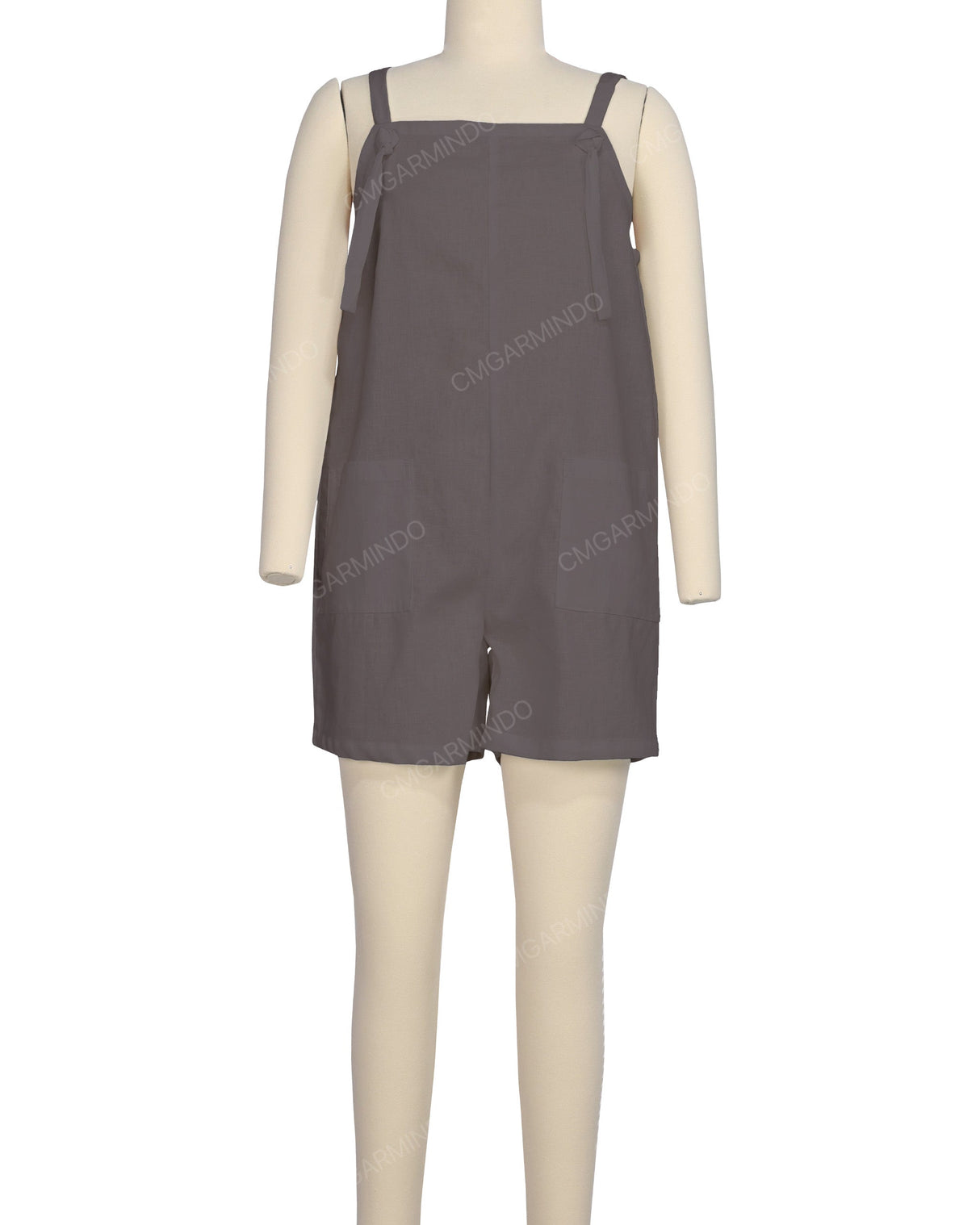 Tie Overall Romper