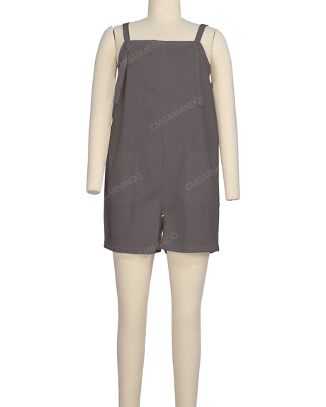 Tie Overall Romper