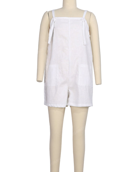 Tie Overall Romper