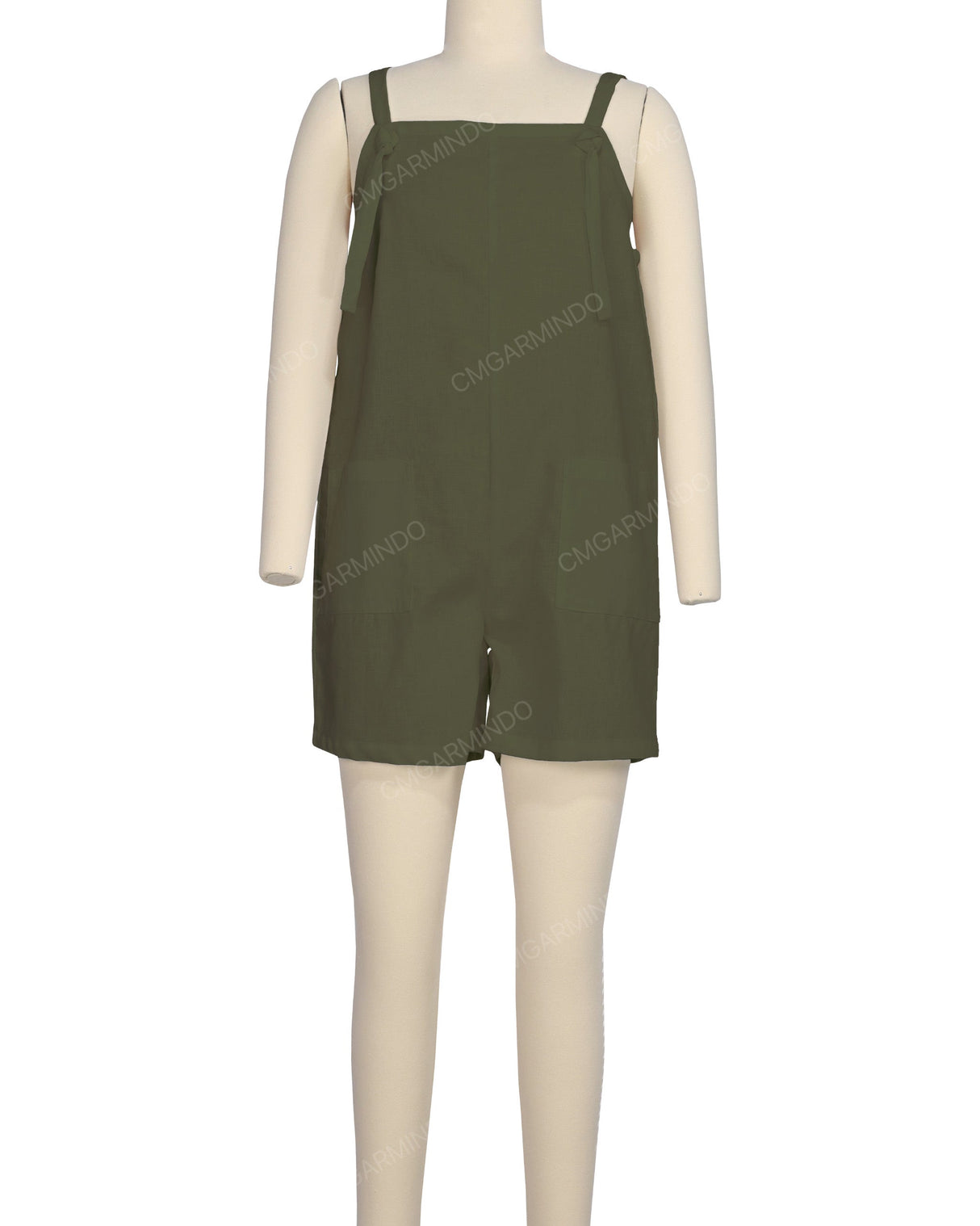Tie Overall Romper