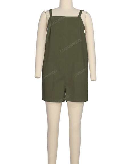 Tie Overall Romper