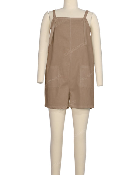 Tie Overall Romper