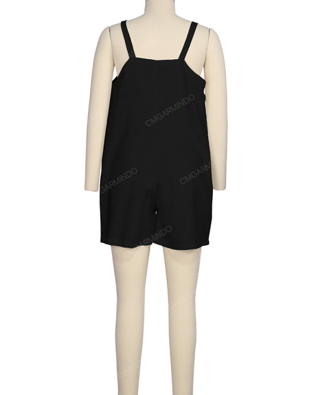 Tie Overall Romper