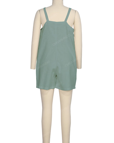 Tie Overall Romper