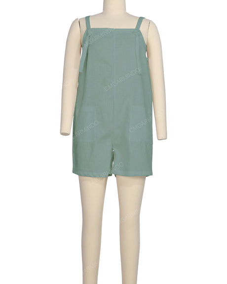 Tie Overall Romper