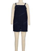 Tie Overall Romper