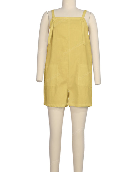 Tie Overall Romper