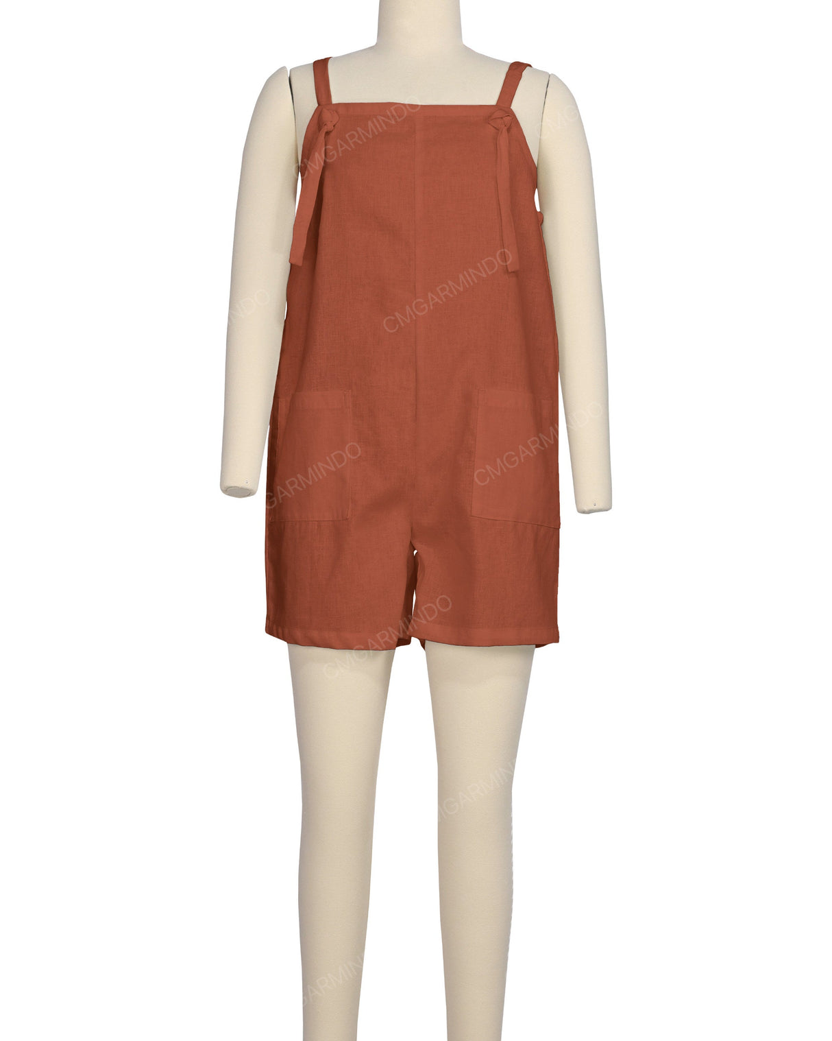Tie Overall Romper