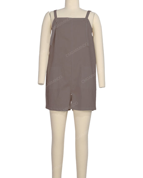 Tie Overall Romper