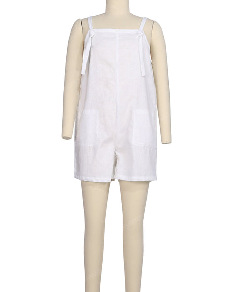 Tie Overall Romper